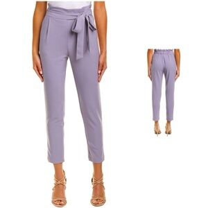POTTER’S POT Lavender High-waist Bow-tie Pants